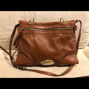 Mulberry Soft Calf Fur Print Satchel